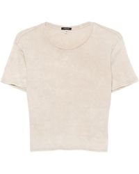 R13 - T-Shirt Mit Acid-Wash-Effekt - Lyst