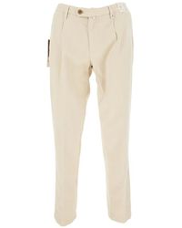 Myths - Pleated Straight-Leg Trousers - Lyst