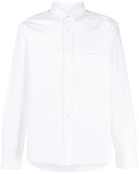 Isabel Marant - Logo-Embroidered Button-Down Shirt - Lyst