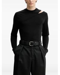 HELIOT EMIL - Cut-Out Long-Sleeve T-Shirt - Lyst