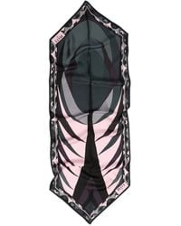 PUCCI - Graphic-Print Silk Scarf - Lyst