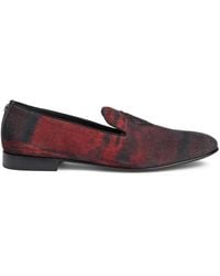 Roberto Cavalli - Logo-Embroidered Loafers - Lyst