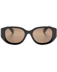Chloé - Marcie Oval-Frame Sunglasses - Lyst