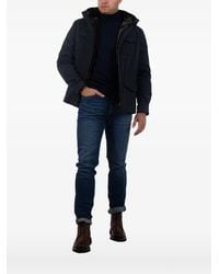 Poche Paris - Faux-Fur Trim Jacket - Lyst
