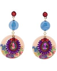 Amir Slama - Crystal-Embellished Drop Earrings - Lyst