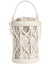 Coccinelle - Small Koi Woven-Design Bucket Bag - Lyst