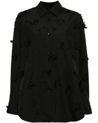 JNBY - Oversized Cut-out Shirt - Lyst