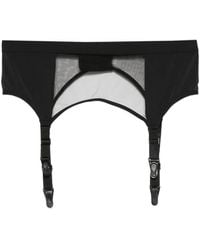 Maison Close - Pure Tentation メッシュパネル ガーターベルト - Lyst