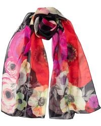 Elizabetta - Campo De' Fiori Floral-Print Scarf - Lyst