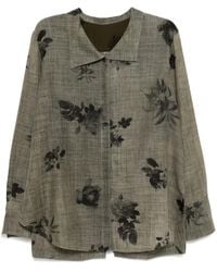 Ziggy Chen - Blouse Met Geplooide Rug - Lyst