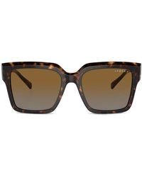 Vogue Eyewear - Tortoiseshell-Effect Sunglasses - Lyst