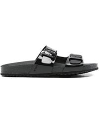 Geox - Buckle-Detail Slippers - Lyst