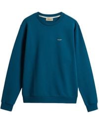 Woolrich - Logo Interlock Crew-Neck Sweater - Lyst
