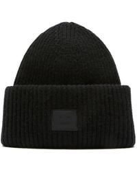Acne Studios - Logo Wool Beanie - Lyst