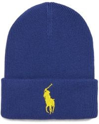 Polo Ralph Lauren - Big Pony Cuff Beanie Hat - Lyst