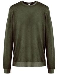 Malo - Crew-Neck Long-Sleeve Sweater - Lyst