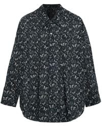 R13 - Oversize Shirt With Print - Lyst