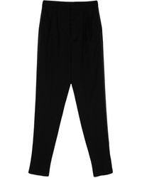 Saint Laurent - Tapered Tailored Trousers - Lyst