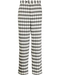 Bode - Pantaloni Regular Con Motivo Geometrico - Lyst