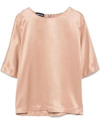 Giorgio Armani - Fsc Viscose Cupro Shirt - Lyst