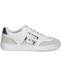 Guess - Perforated Logo Sneakers - Lyst