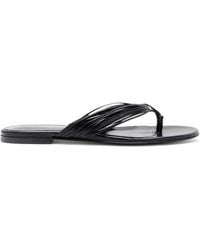 Proenza Schouler - Fringe-Detail Flip Flops - Lyst