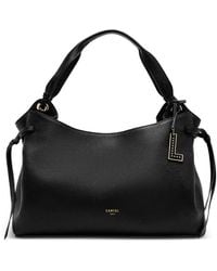 Lancel - Medium Swann Leather Shoulder Bag - Lyst