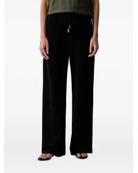 Patrizia Pepe - Pantalones De Chándal Con Parche Del Logo - Lyst