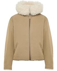 Yves Salomon - Hooded Reversible Jacket - Lyst