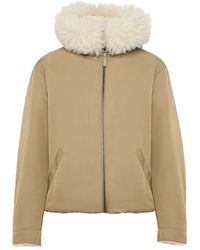 Yves Salomon - Hooded Reversible Jacket - Lyst
