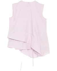 JNBY - Asymmetric Ruffled Blouse - Lyst