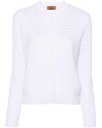 Missoni - Zigzag-woven Button-up Cardigan - Lyst