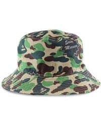 SAINT Mxxxxxx - X A Bathing Ape Cotton Bucket Hat - Lyst