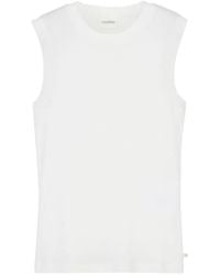 Closed - Crew-Neck Sleeveless Top - Lyst