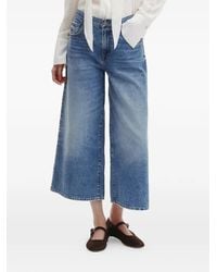 Twp - Tiny Dancer Faded-Wash Wide-Leg Jeans - Lyst
