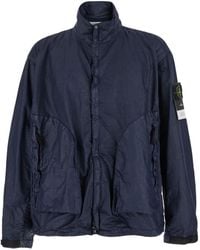 Stone Island - Compass-Motif Jacket - Lyst