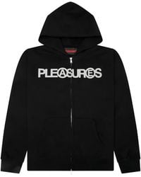 Pleasures - Zip-Up Hoodie - Lyst