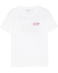MC2 Saint Barth - Emilie Logo-Print Crew-Neck T-Shirt - Lyst