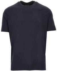 Emporio Armani - Signature Logo-Embroidered Crew-Neck T-Shirt - Lyst
