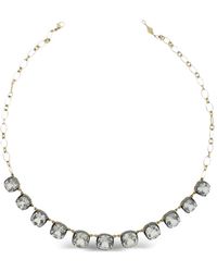 Fred Leighton - Topaz Collet Semi-Riviere Necklace - Lyst