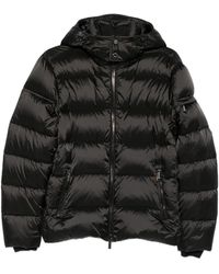 Moorer - Hooded Quilted Jacket - Lyst