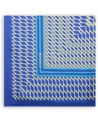 Moorer - Geometric-Print Scarf - Lyst