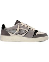ENTERPRISE JAPAN - Egg Rocket Suede-Panelled Sneakers - Lyst