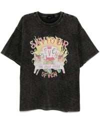 FIVE CM - Graphic-Print T-Shirt - Lyst