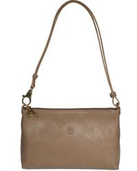 Il Bisonte - Logo-Detail Leather Clutch Bag - Lyst