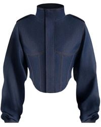 Manière De Voir - Chaqueta Solange vaquera - Lyst