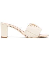 STAUD - Francine 60mm Leather Sandals - Lyst