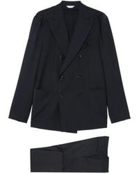 Boglioli - Double-Breasted Peak-Lapels Suit - Lyst