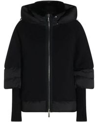 Moorer - Hooded Panelled Jacket - Lyst