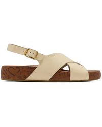 Chloé - Maxime Buckle-Fastening Sandals - Lyst